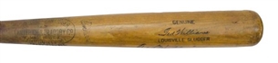 Incredible 1948 Ted Williams Game Used and Signed Bat PSA/DNA GU 9.5